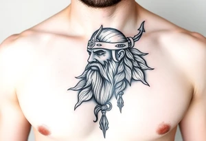 Roman viking tattoo idea