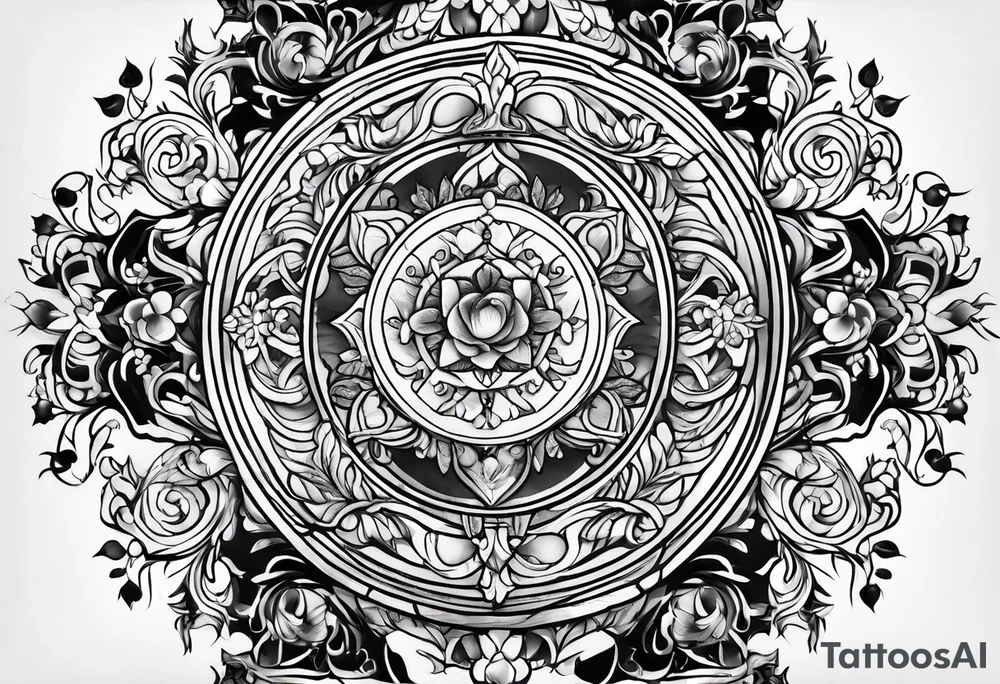 Marble tattoo idea