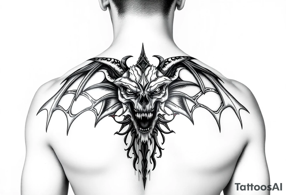 Evil style tattoo tattoo idea