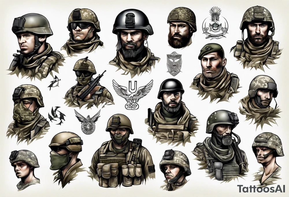sas soldier tattoo idea