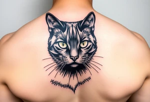 Black Cat tattoo idea
