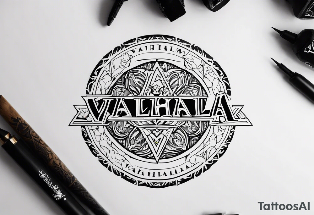 Valhalla tattoo idea