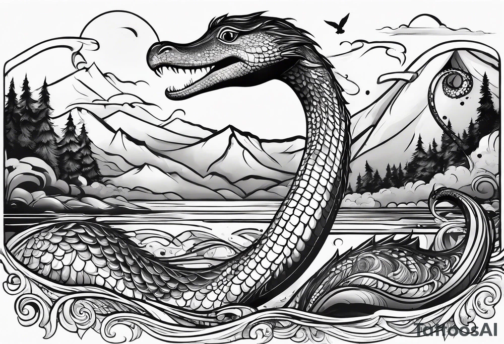 Nessie tattoo idea