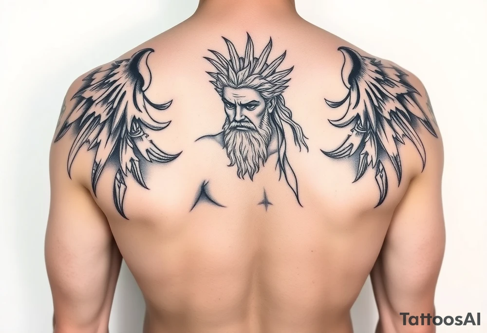 greek god tattoo idea