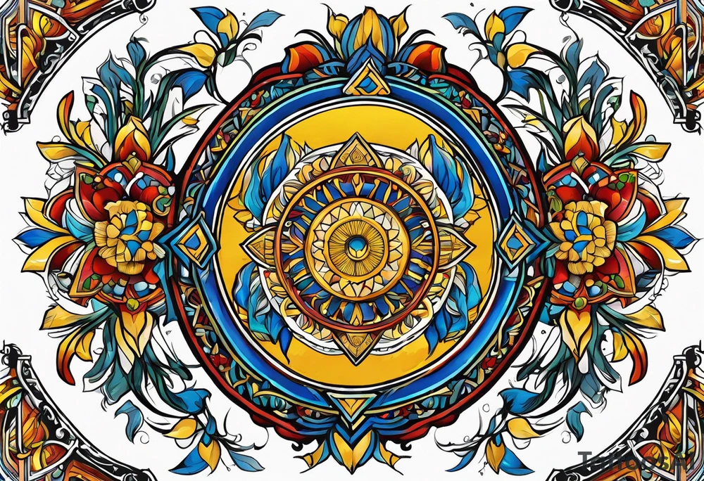 Glory of Ukraine tattoo idea