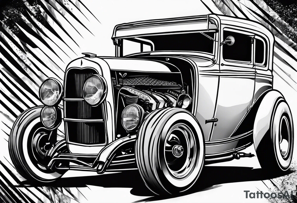 Sprint car tattoo idea