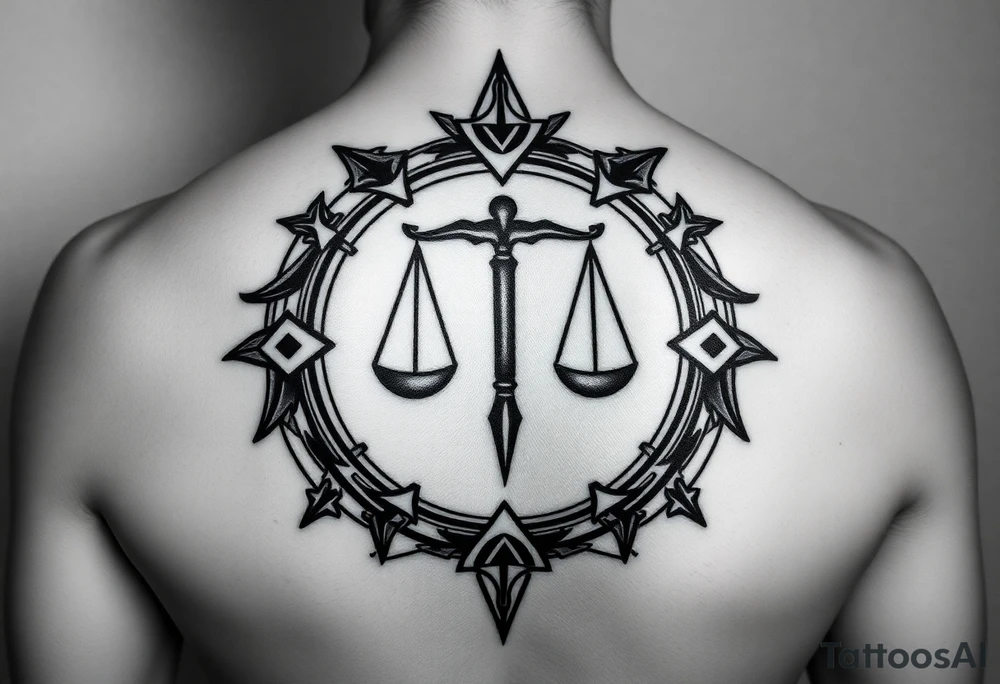 Circulo, música electrónica favorita, libra tattoo idea