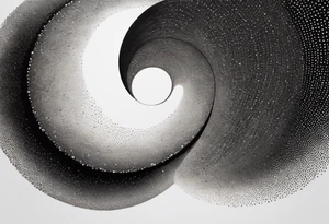 wormhole tattoo idea