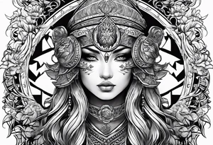 Totus tuus tattoo idea