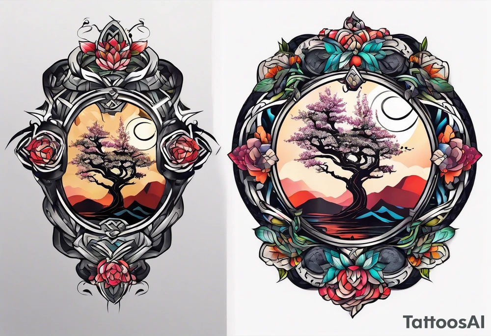 zen ring tattoo idea