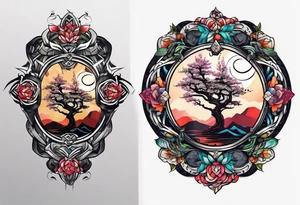 zen ring tattoo idea
