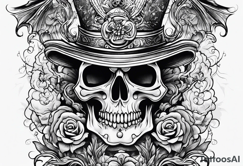 mist death tattoo idea