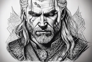 The Witcher 3: Wild Hunt tattoo idea