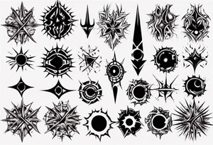Blood
Texture
Holes
Sharp tattoo idea