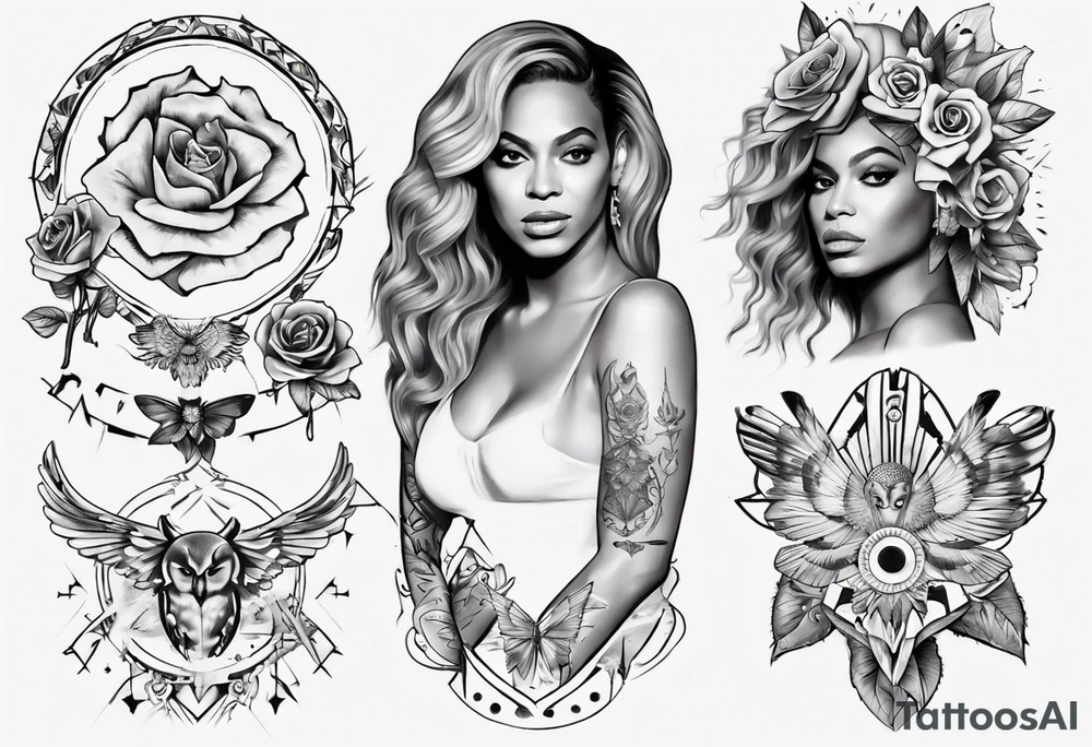Beyoncé tattoo idea