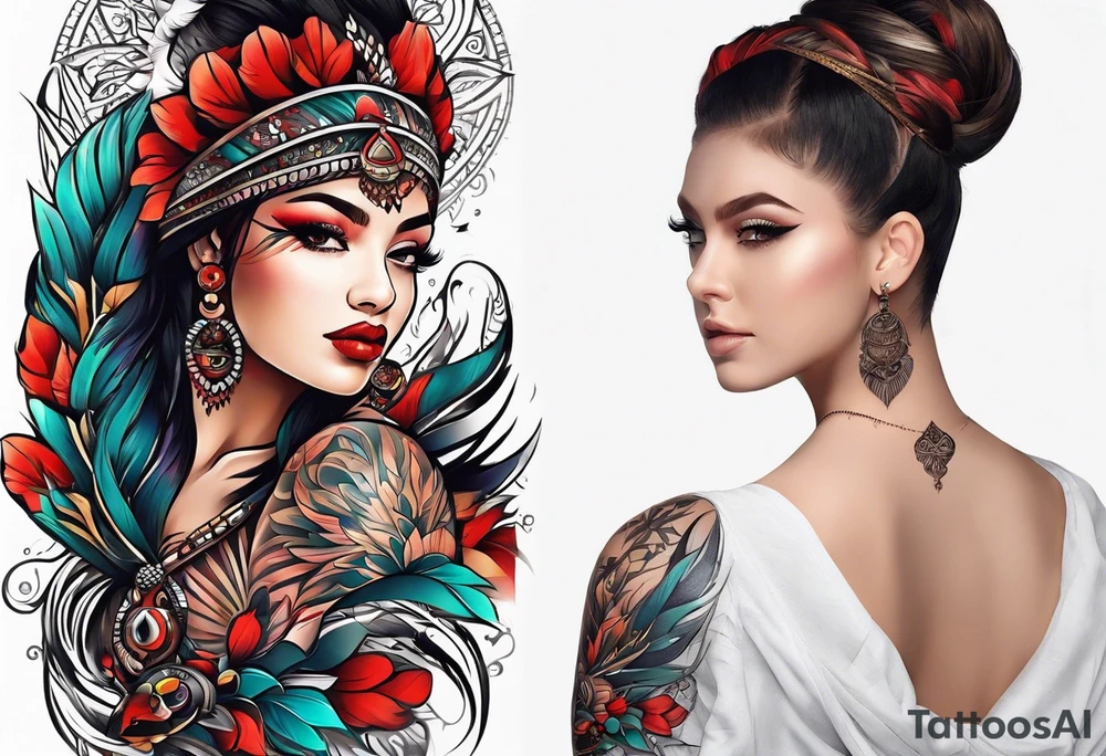 🇵🇷  🇻🇮  🇹🇹 tattoo idea