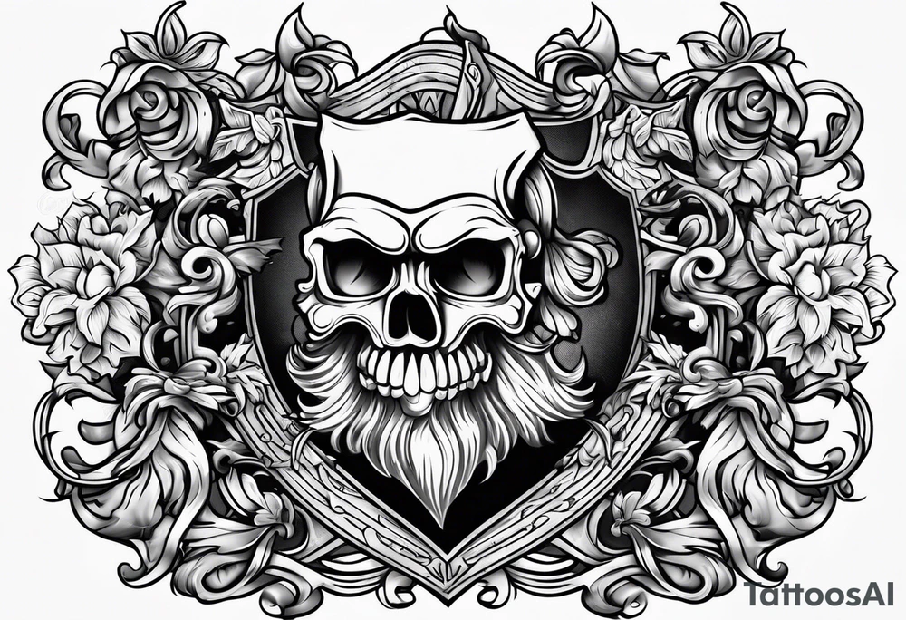 Simpson Family Crest tattoo idea