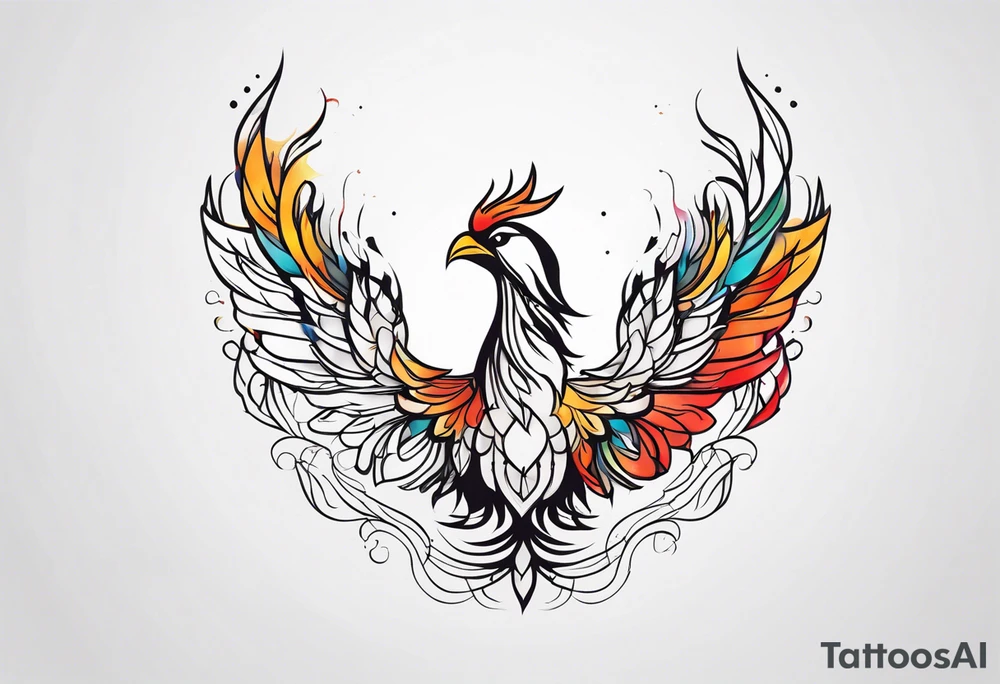 phoenix tattoo idea