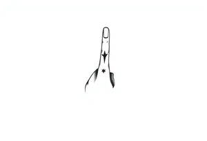 finger tattoo on the finger tattoo idea
