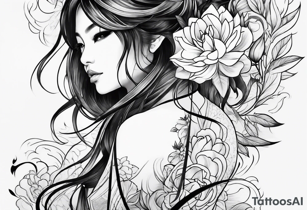 Vietnamese calligraphy tattoo idea