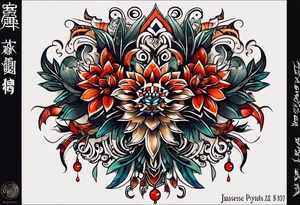 Пищевая цепь, где все животные жрут друг друга tattoo idea