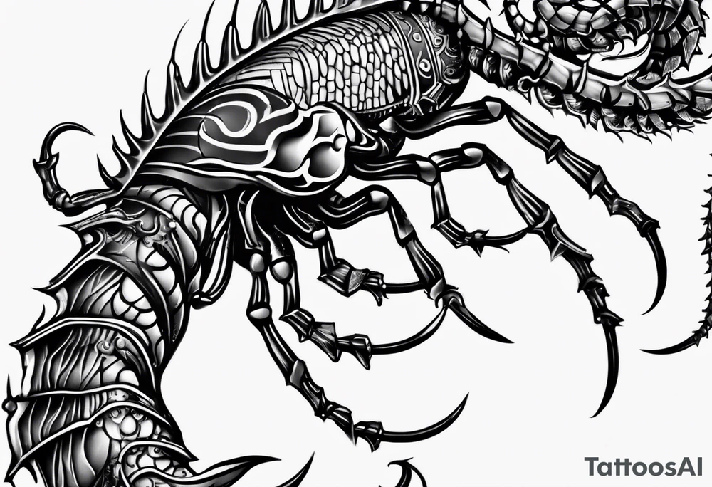 Scorpio tattoo idea
