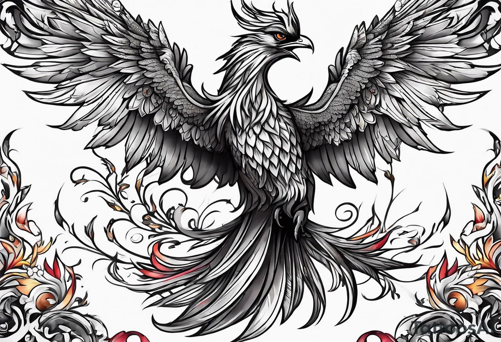 pheonix tattoo idea