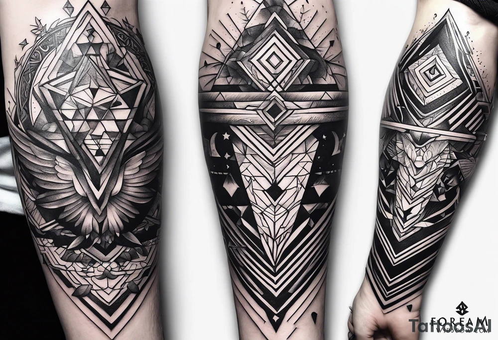 Forearm wisdom tattoo idea