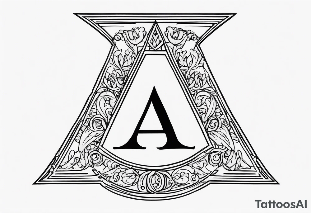 greek letter capital delta tattoo idea
