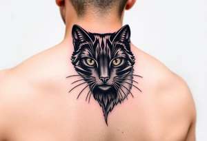 Black Cat tattoo idea