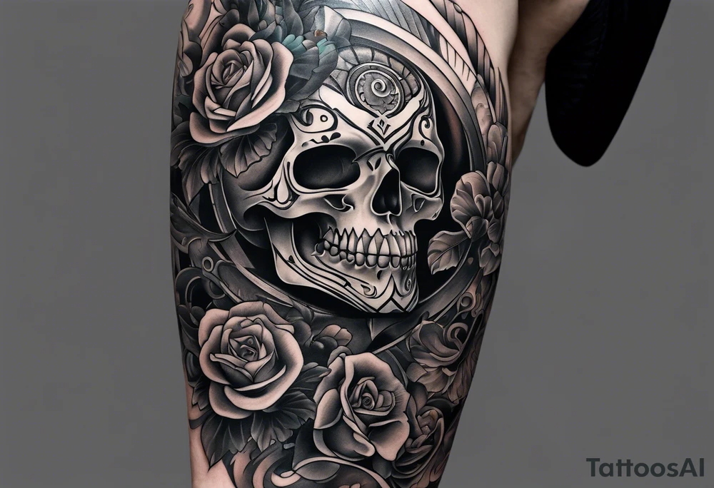 sleeve old school tattoo idea