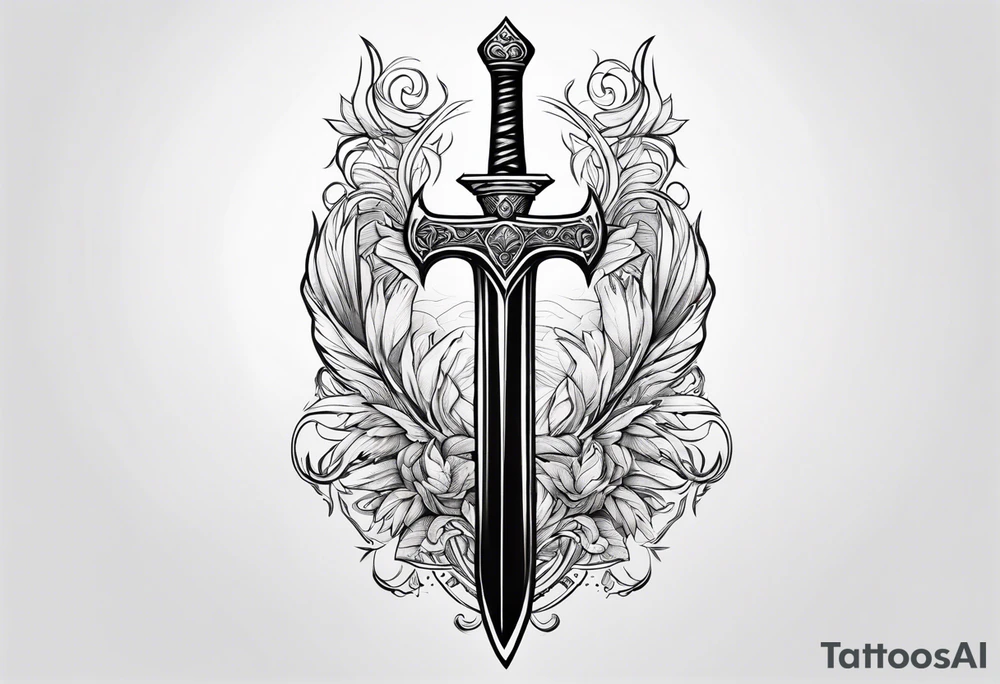 Sword tattoo idea