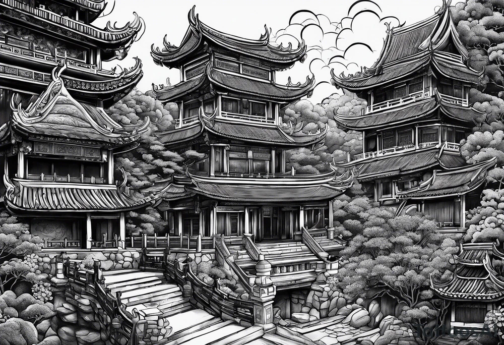 Ho hoan kiem vietnam tattoo idea