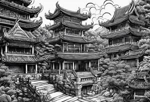 Ho hoan kiem vietnam tattoo idea