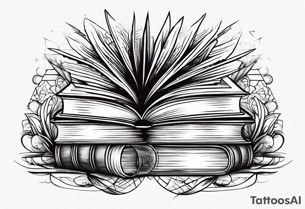 Books tattoo idea