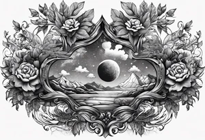 Lebensbaum mit 2 Daten. tattoo idea