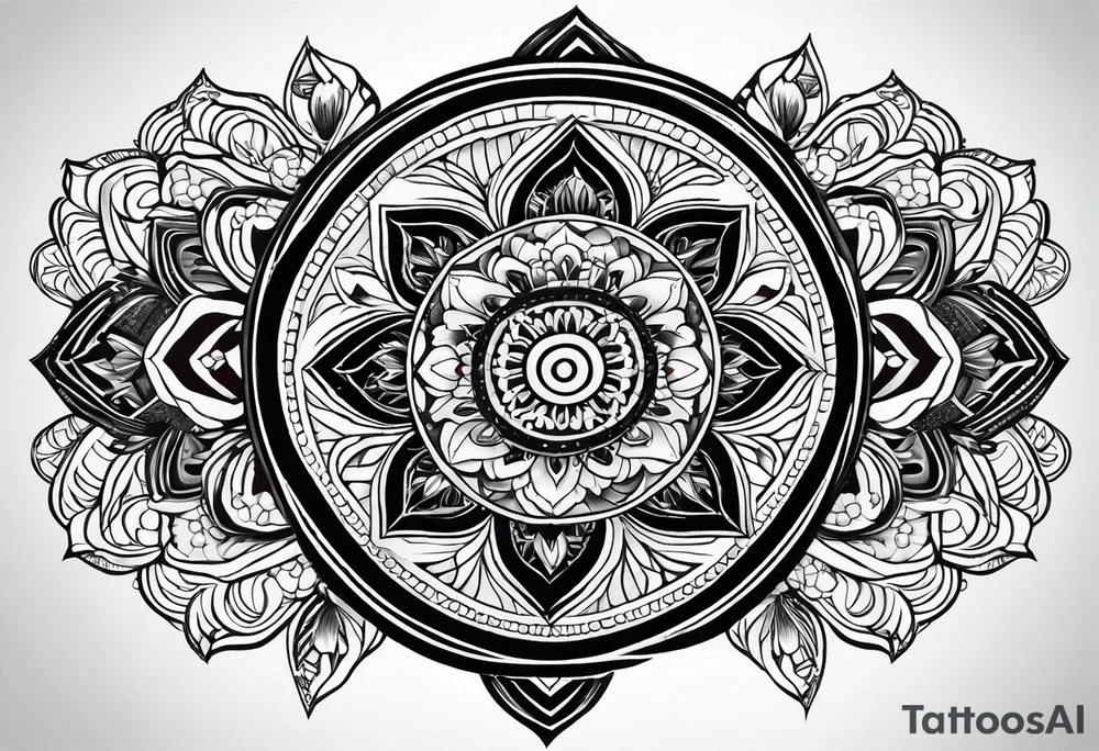 Mandala tattoo idea
