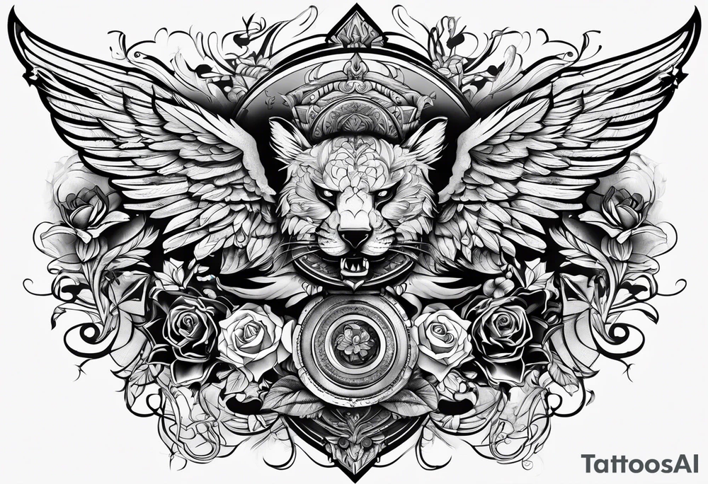 Broken tattoo idea