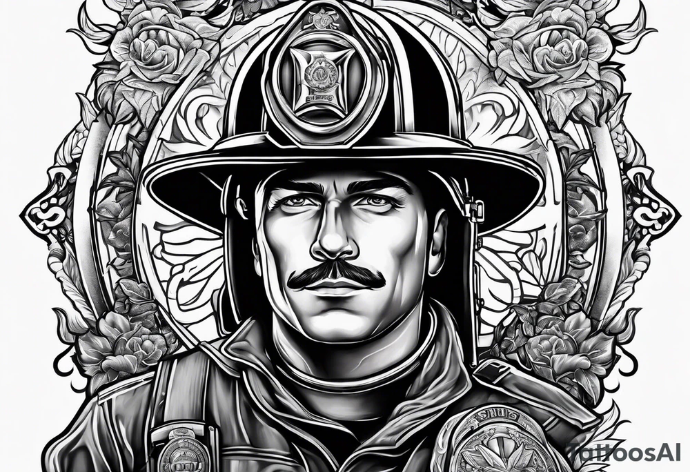 Firefighter tattoo idea