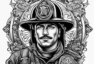 Firefighter tattoo idea