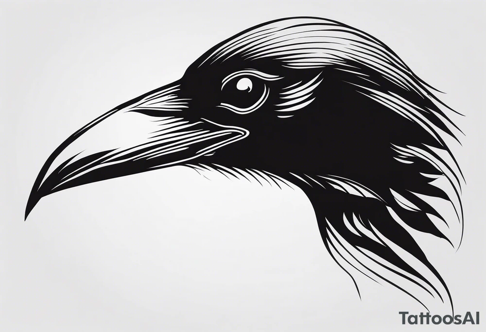 Crow tattoo idea