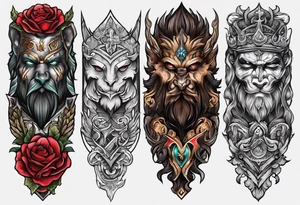 ulster hand tattoo idea