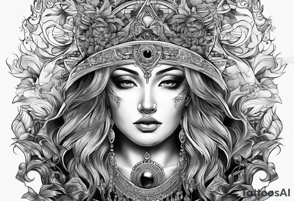 Representation of the book of Genesis tattoo idea