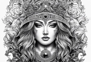 Representation of the book of Genesis tattoo idea