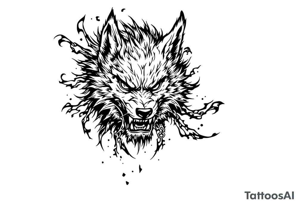 Japanese fu dog tattoo idea
