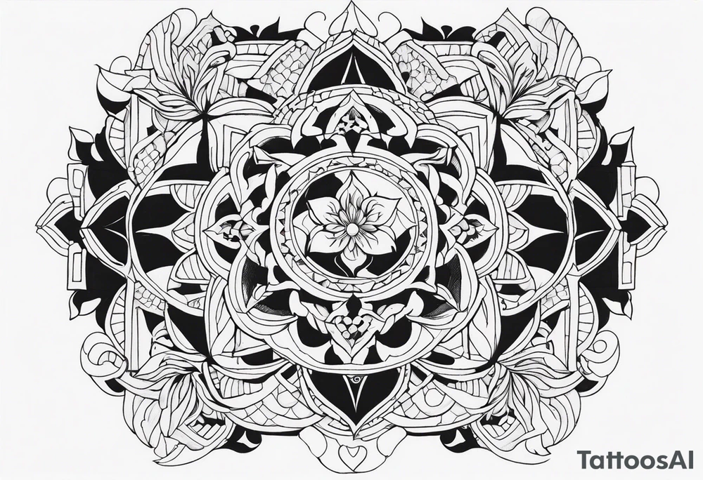 World tattoo idea