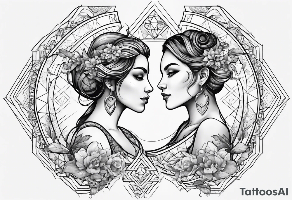 Couple's tattoos capricorn and aquarius uniting tattoo idea Couple's tattoos capricorn and aquarius uniting tattoo idea