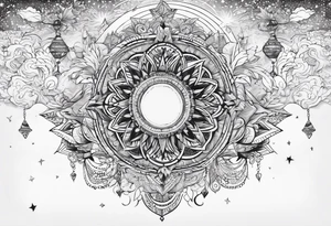 A spangle in the sky tattoo idea