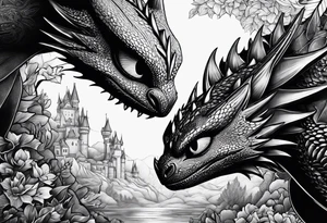 the tv show how to train your dragon tattoo idea