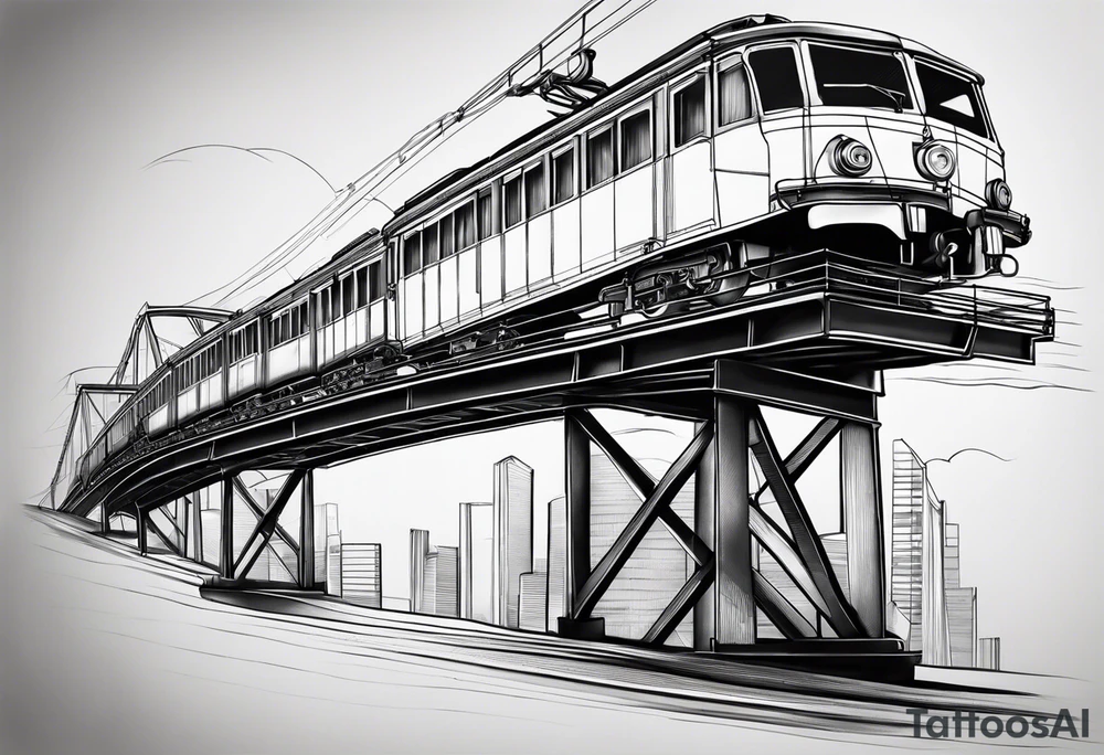 Schwebebahn tattoo idea